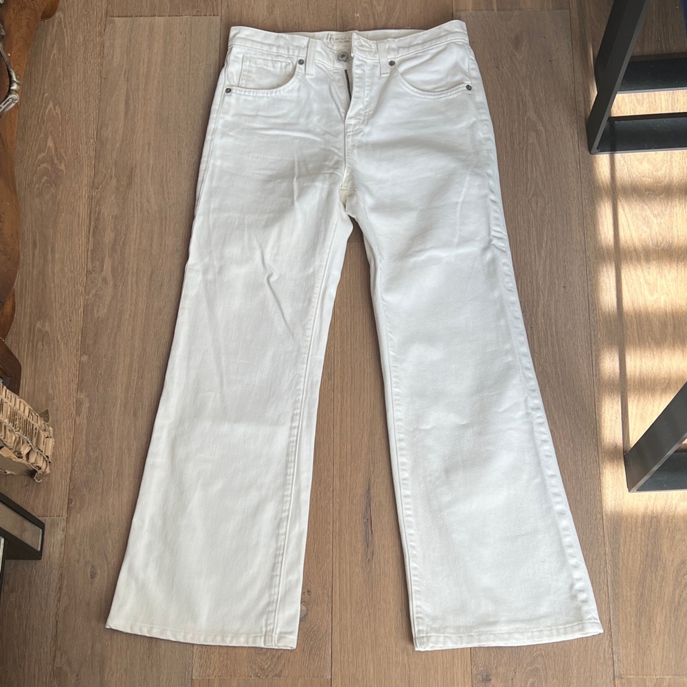 Nili Lotan Celia white jeans 25